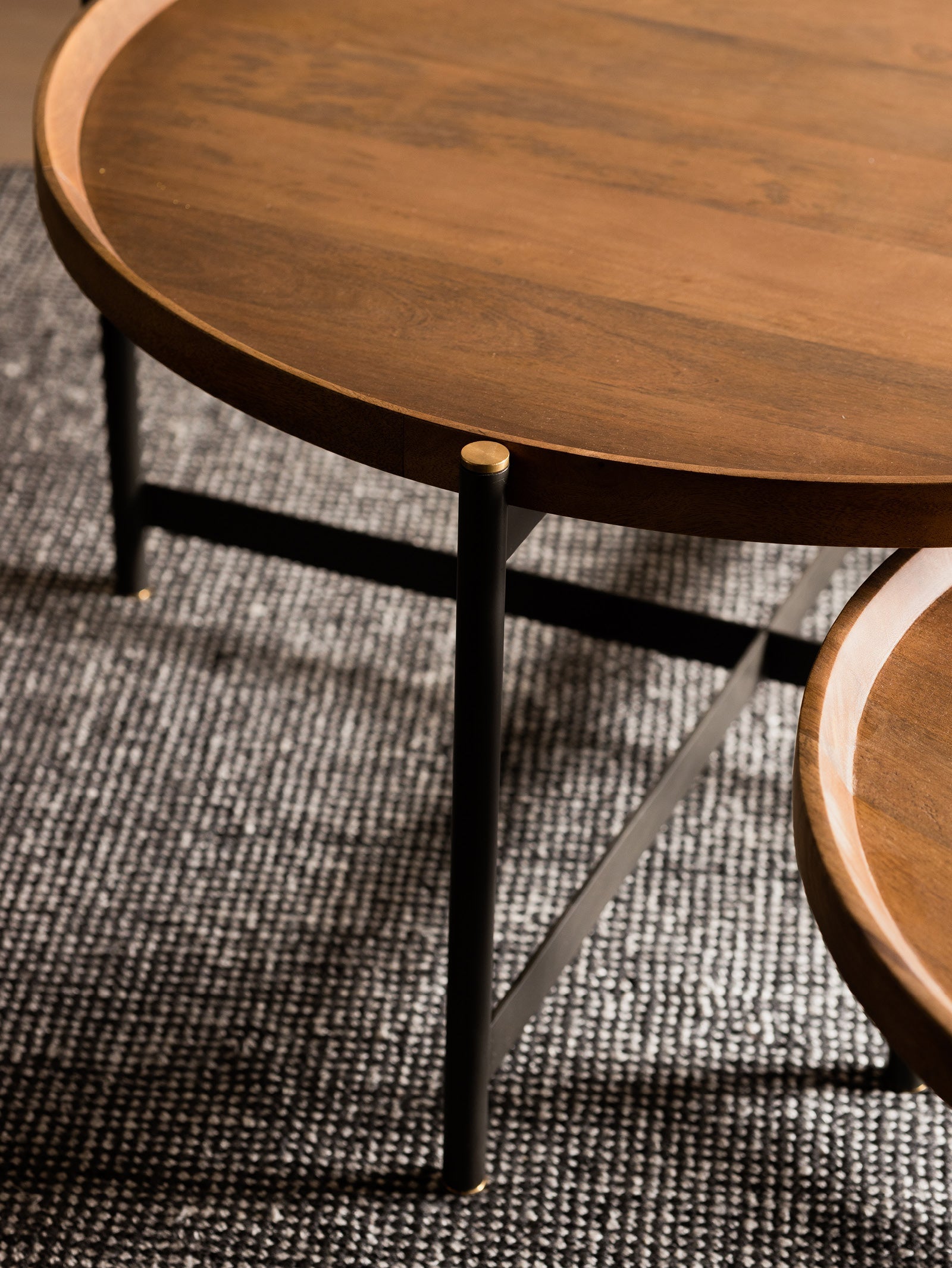 Table Basse en Bois Pliable pour Salon