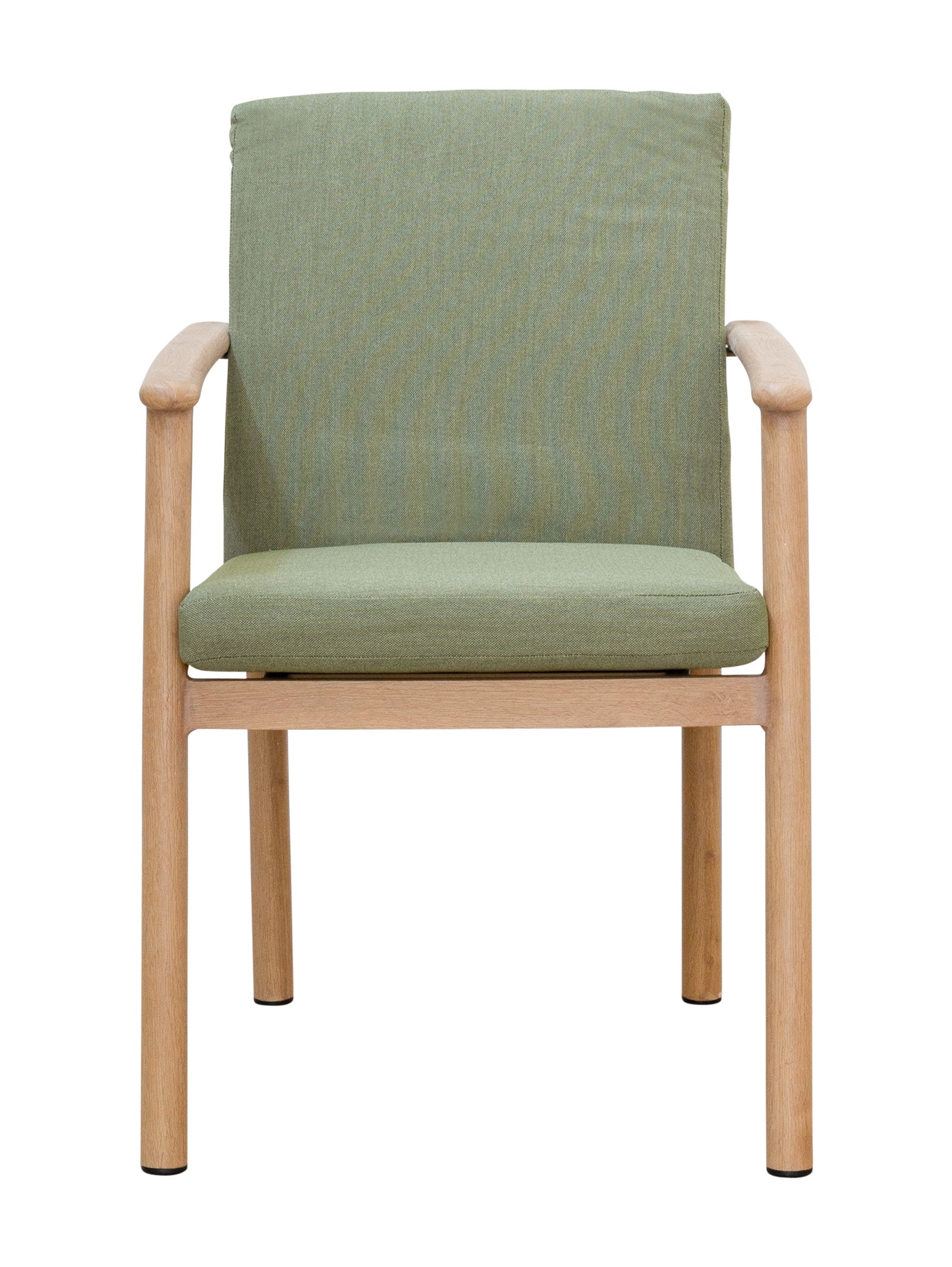Chaise de salle à manger contemporaine en teck pour terrasse