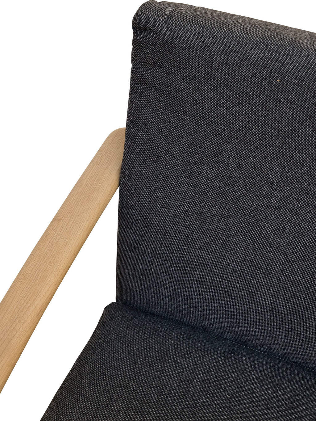 Chaise de salle à manger contemporaine en teck pour terrasse