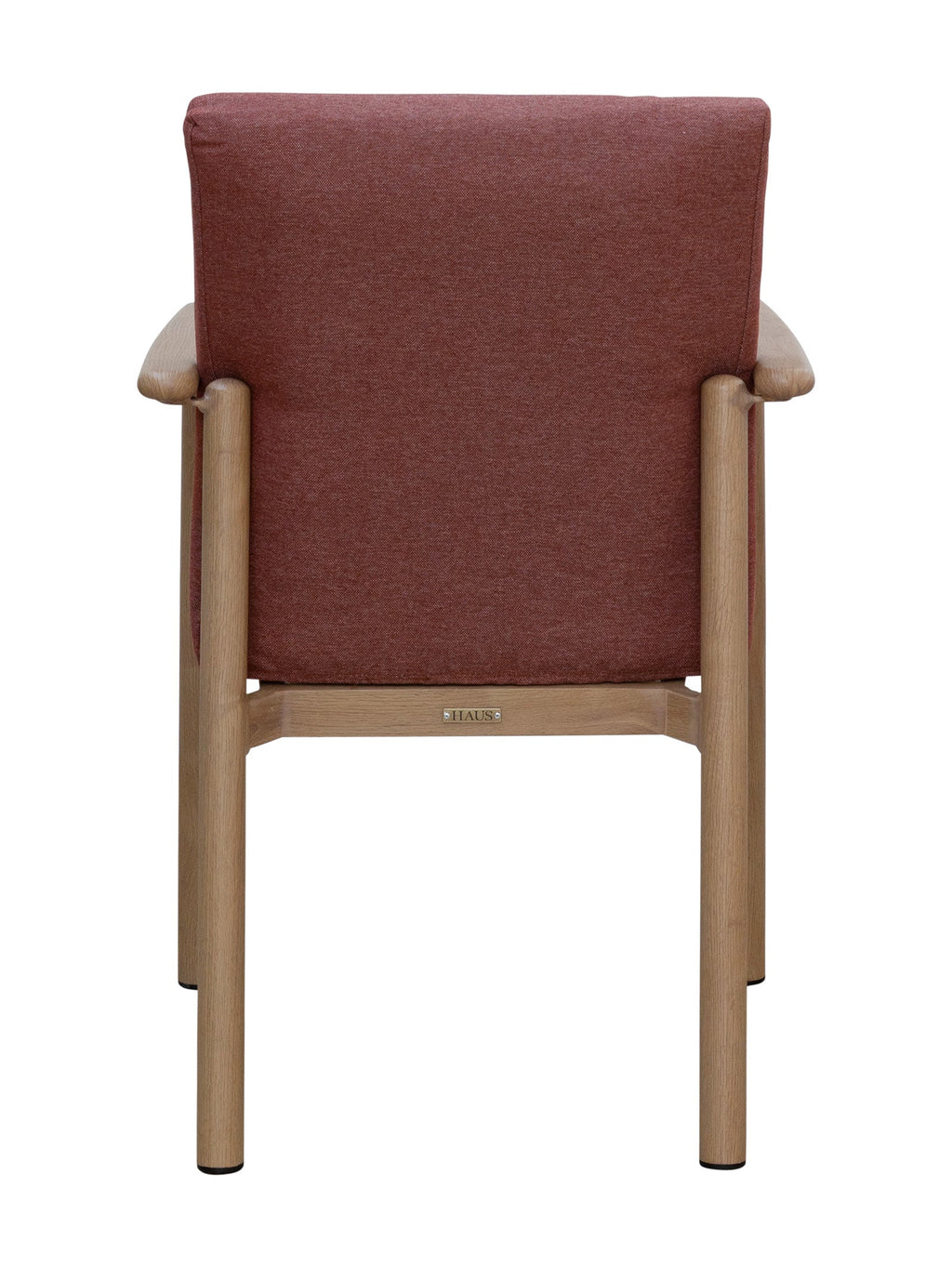Chaise de salle à manger contemporaine en teck pour terrasse