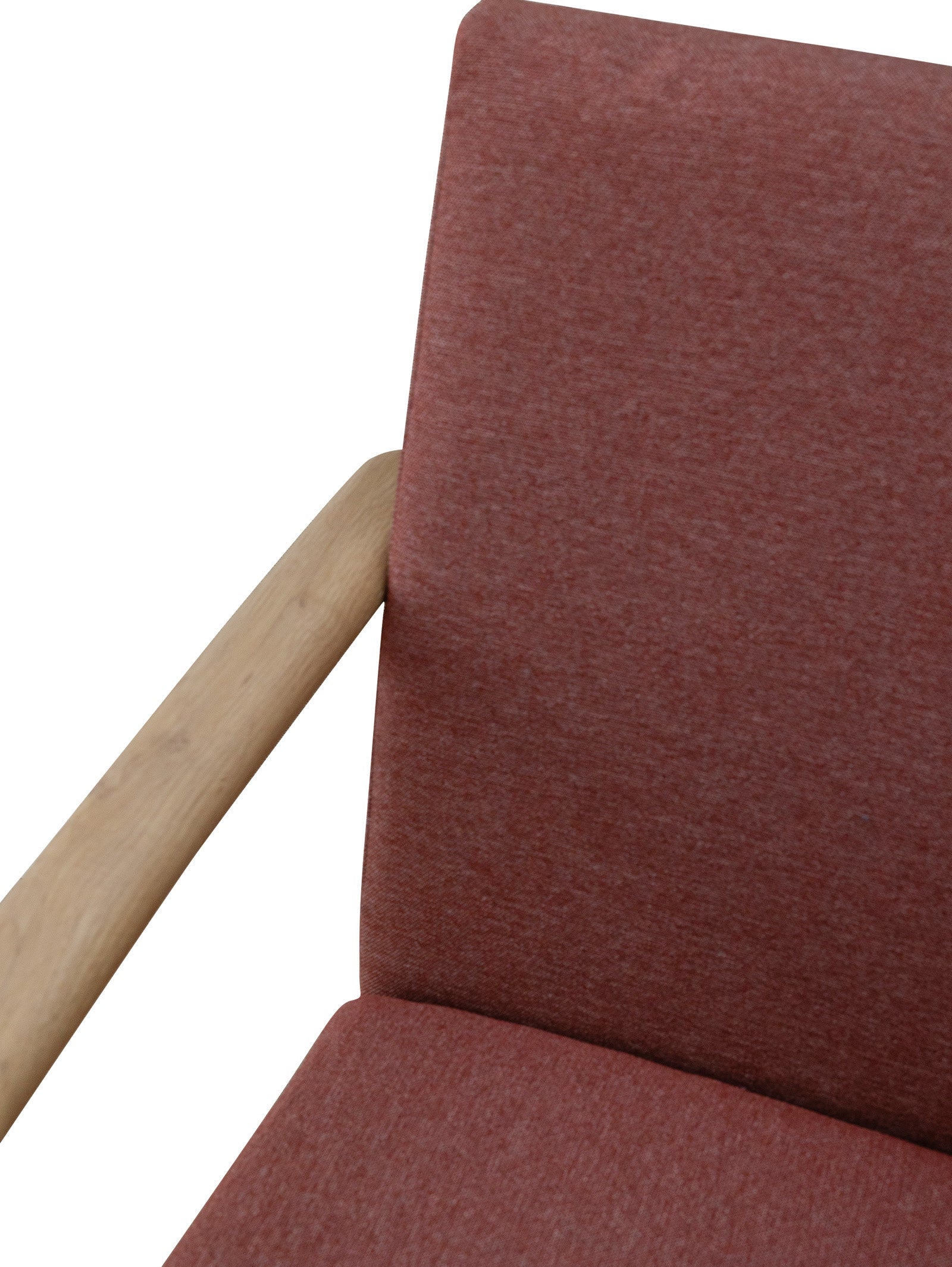 Chaise de salle à manger contemporaine en teck pour terrasse