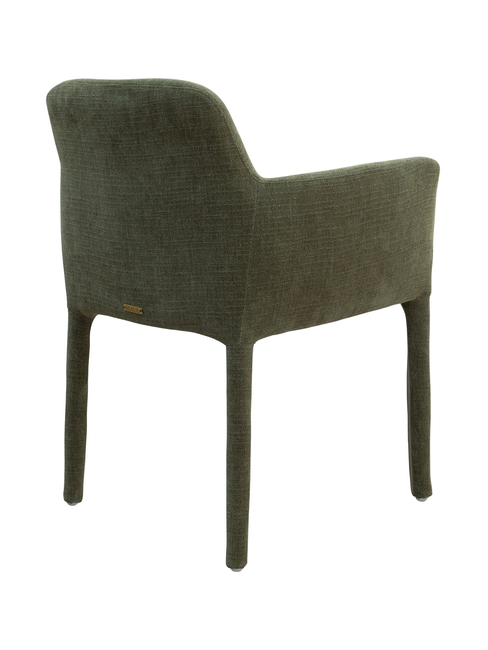 Chaise de salle à manger moderne en tissu