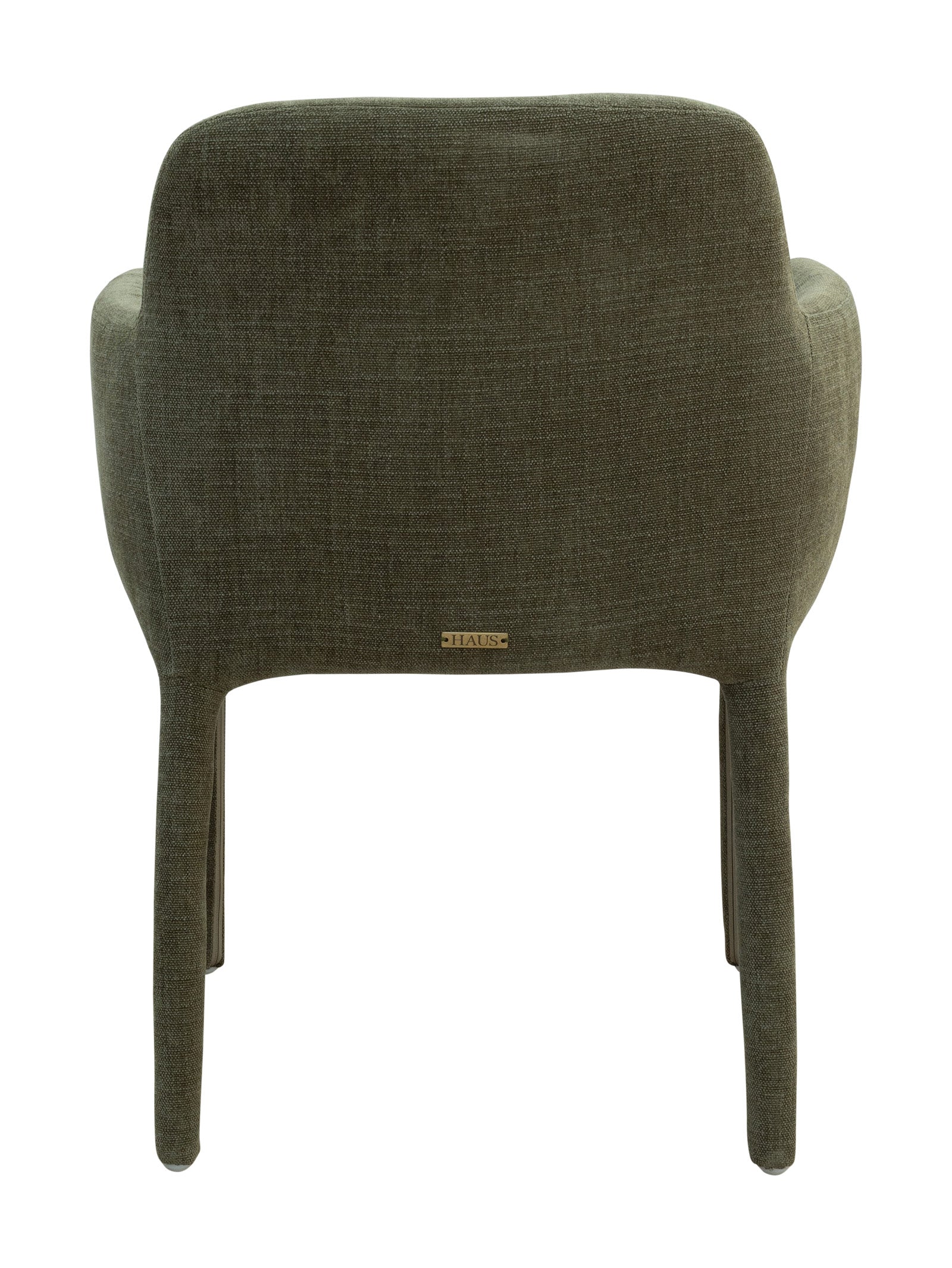 Chaise de salle à manger moderne en tissu