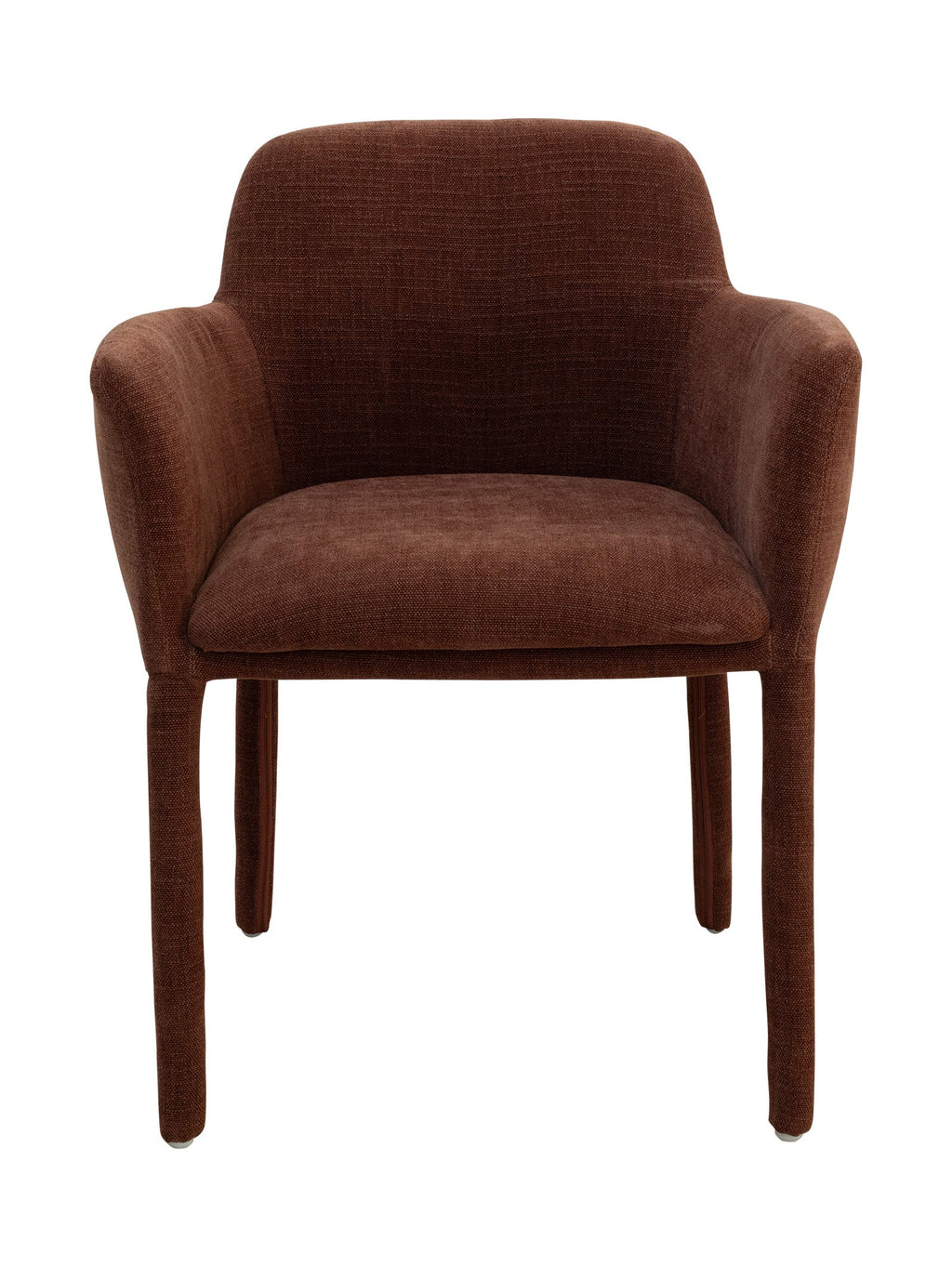 Chaise de salle à manger moderne en tissu