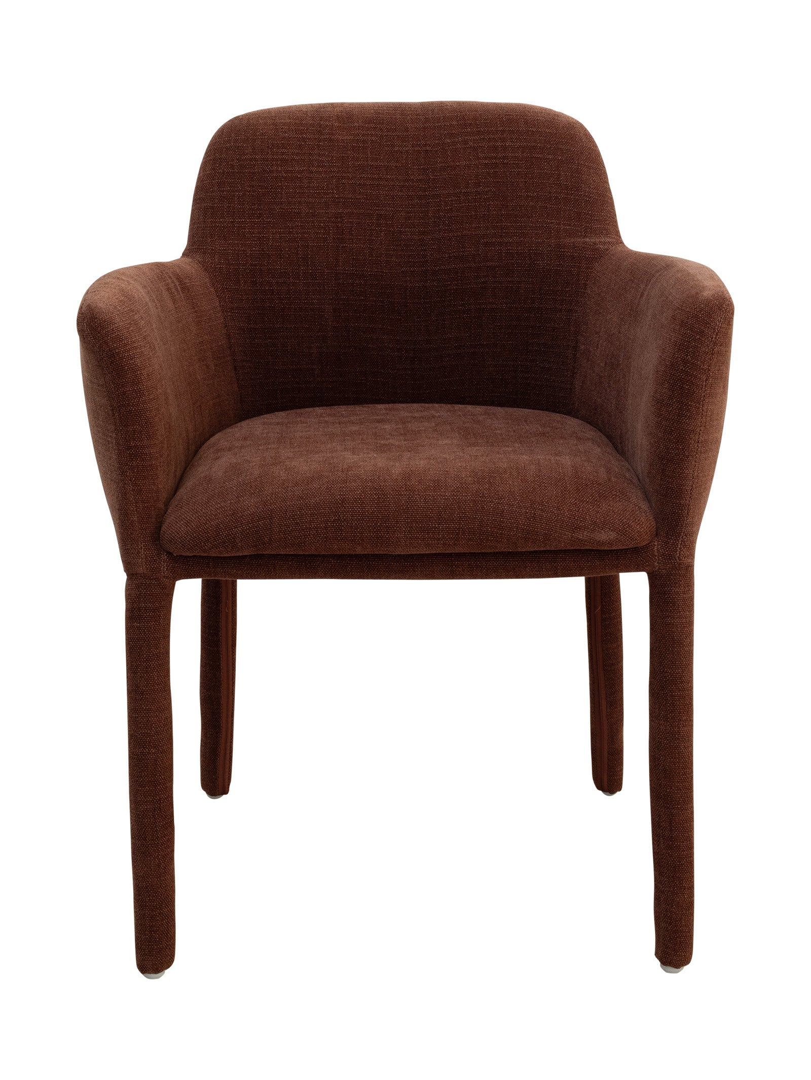 Chaise de salle à manger moderne en tissu
