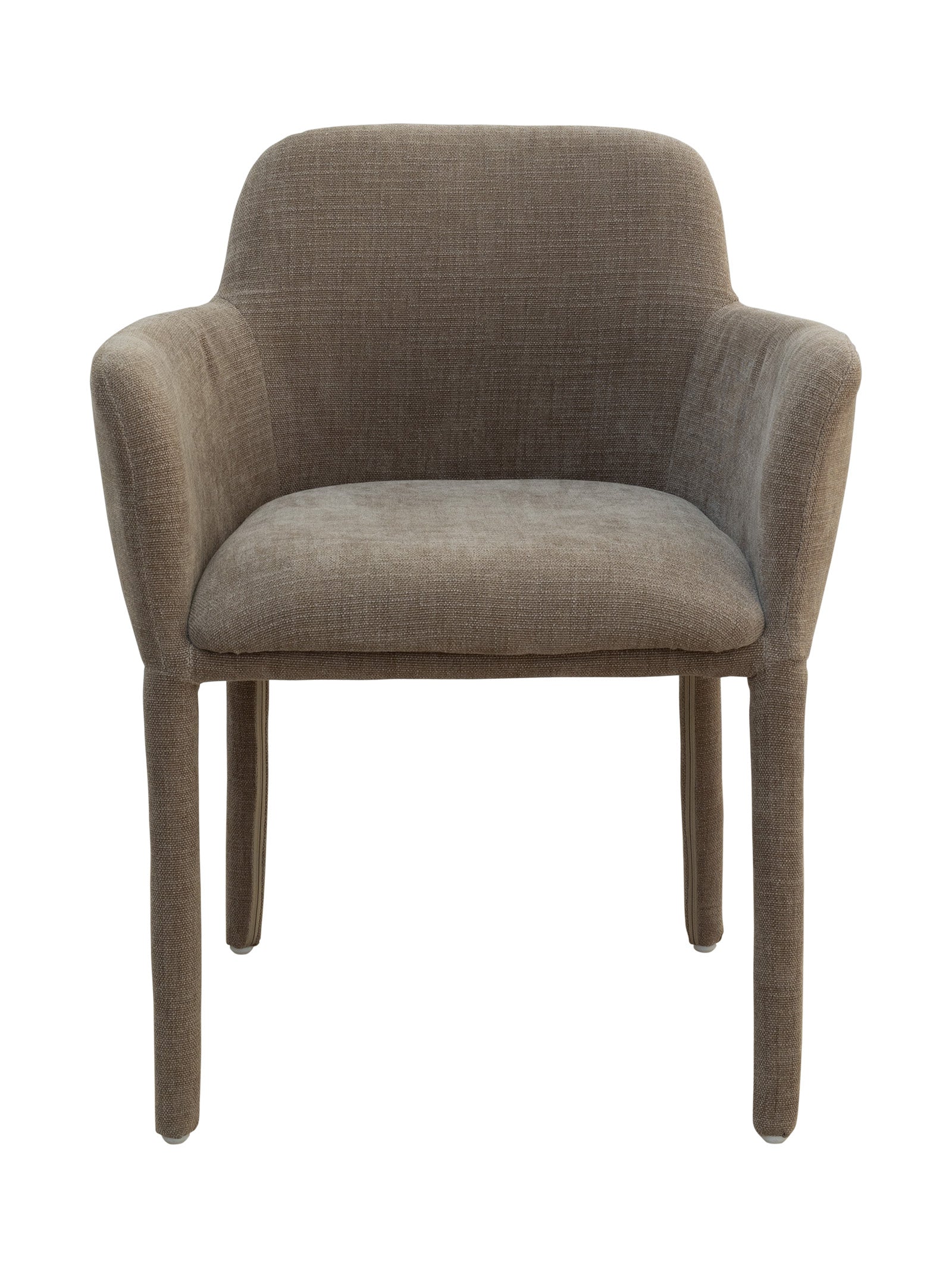 Chaise de salle à manger moderne en tissu