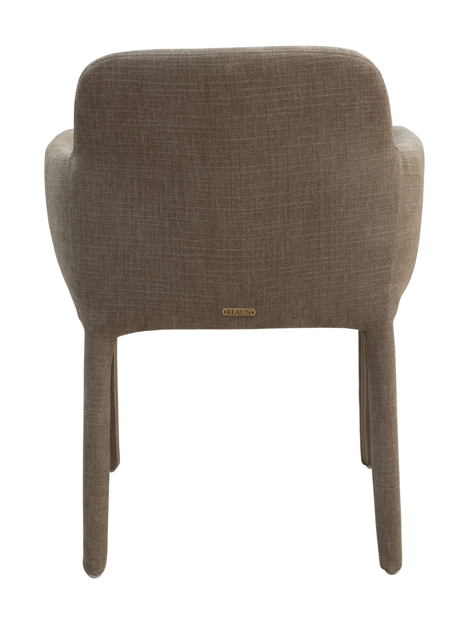 Chaise de salle à manger moderne en tissu