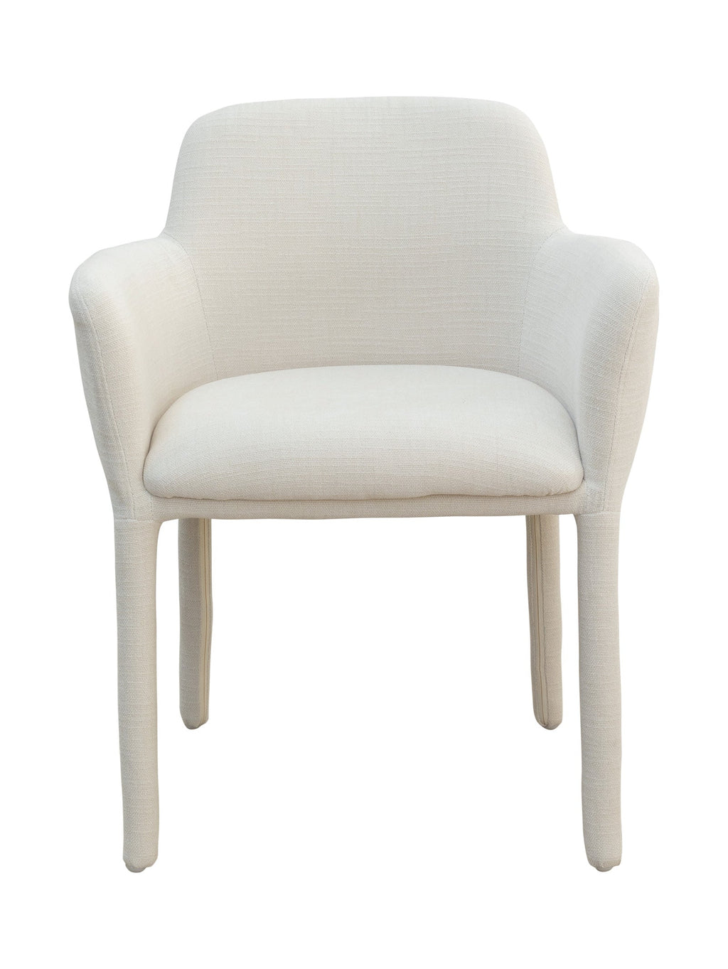 Chaise de salle à manger moderne en tissu