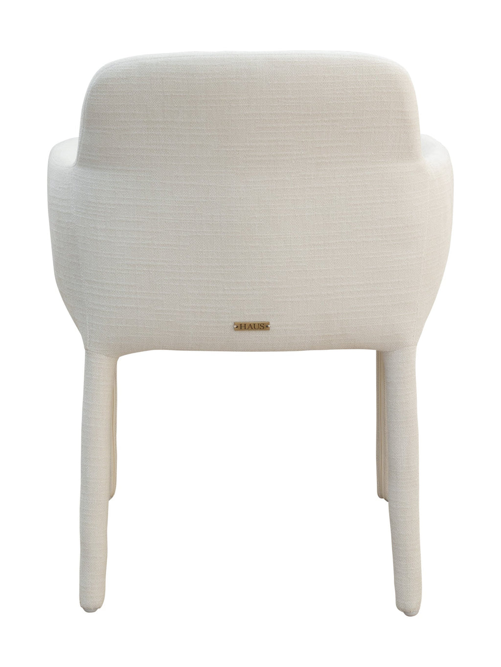 Chaise de salle à manger moderne en tissu