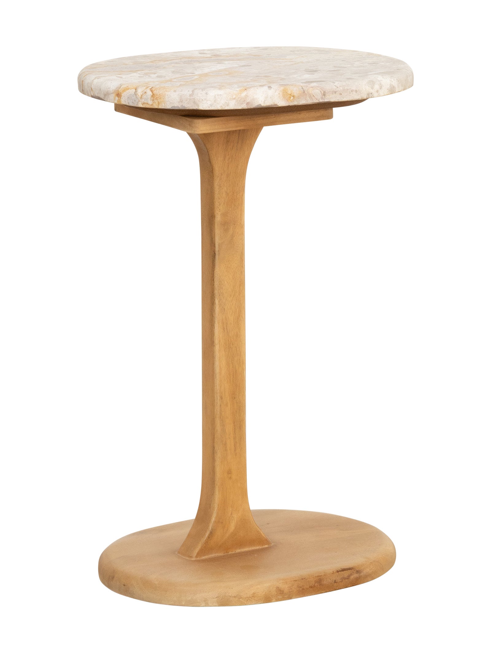 Fauteuil minimaliste en marbre pour salon