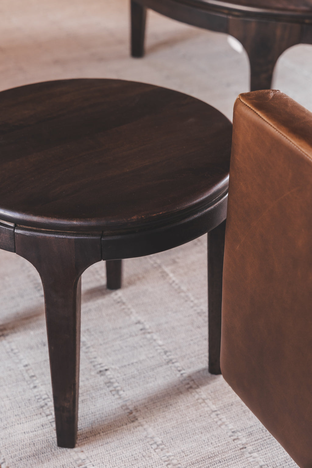 Table basse en bois pour le salon