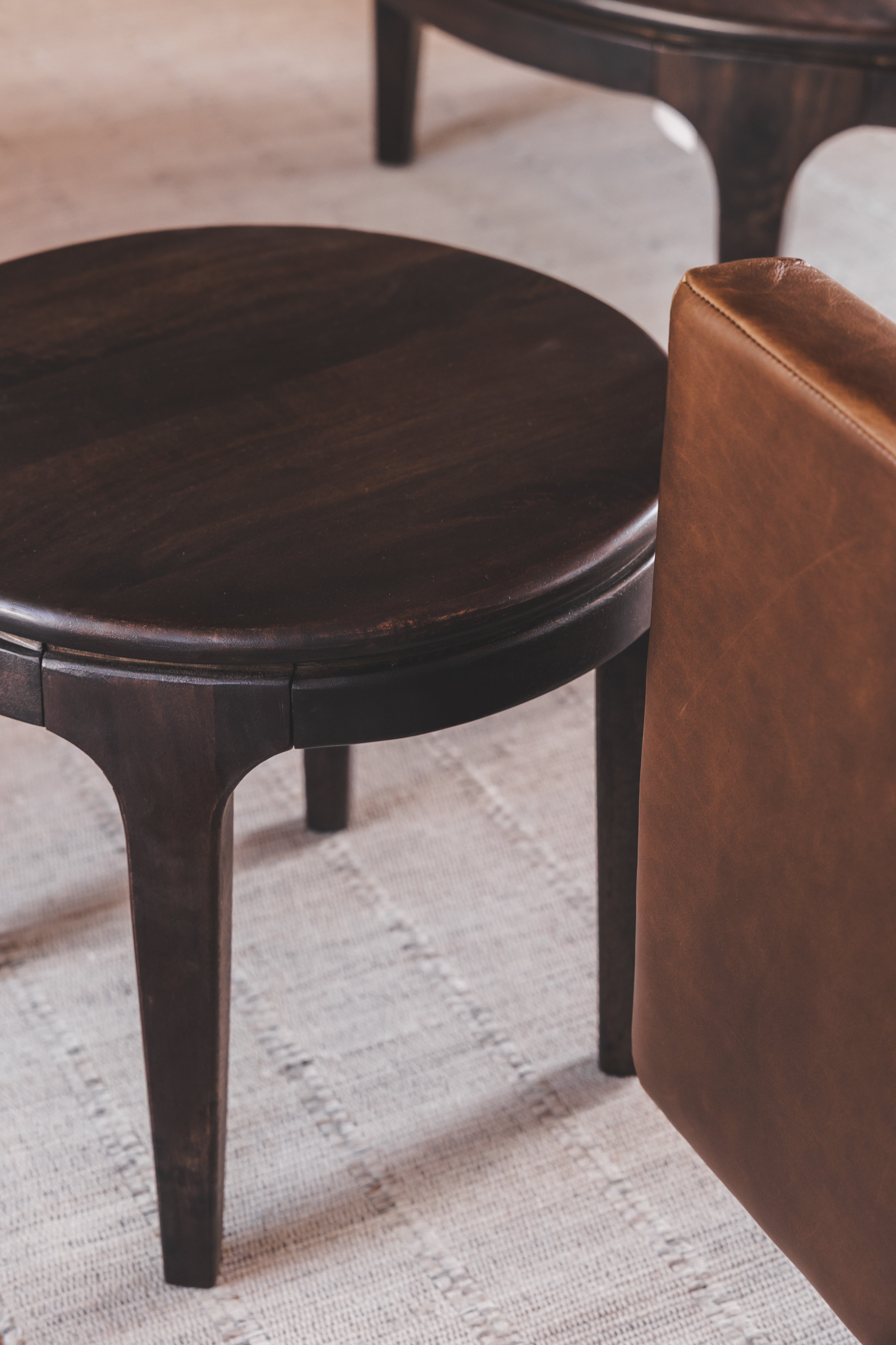Table basse en bois pour le salon