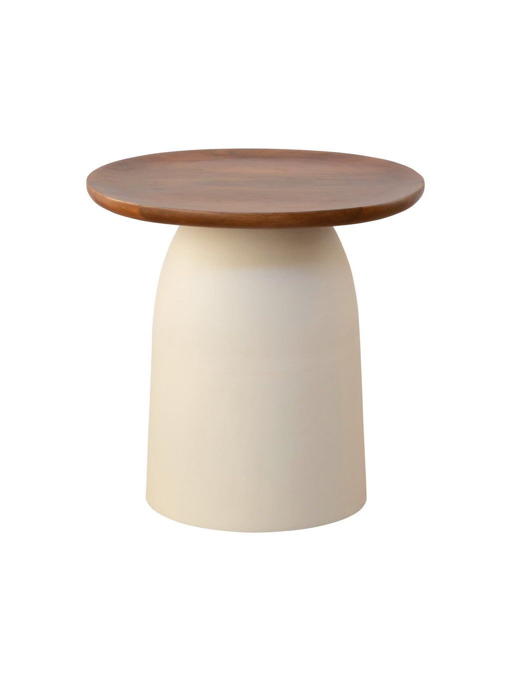 Table d'appoint industrielle en bois pour le salon