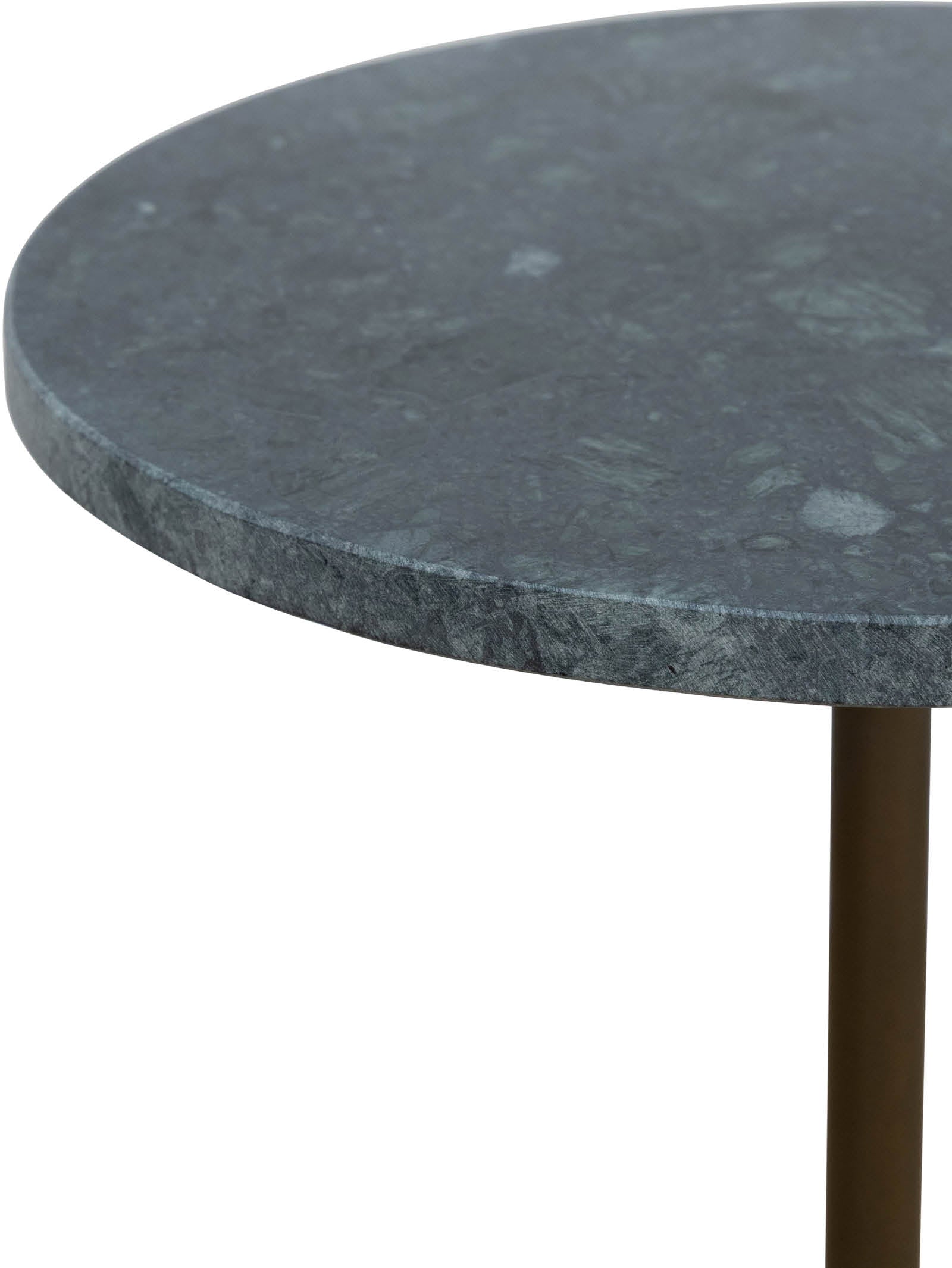 Table d'appoint en marbre pour patio