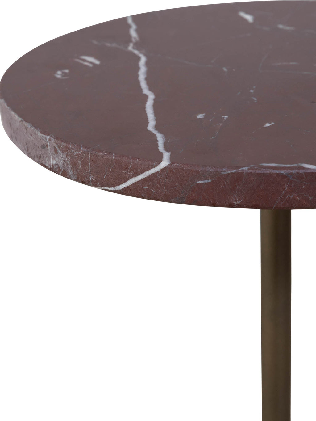 Table d'appoint en marbre pour patio