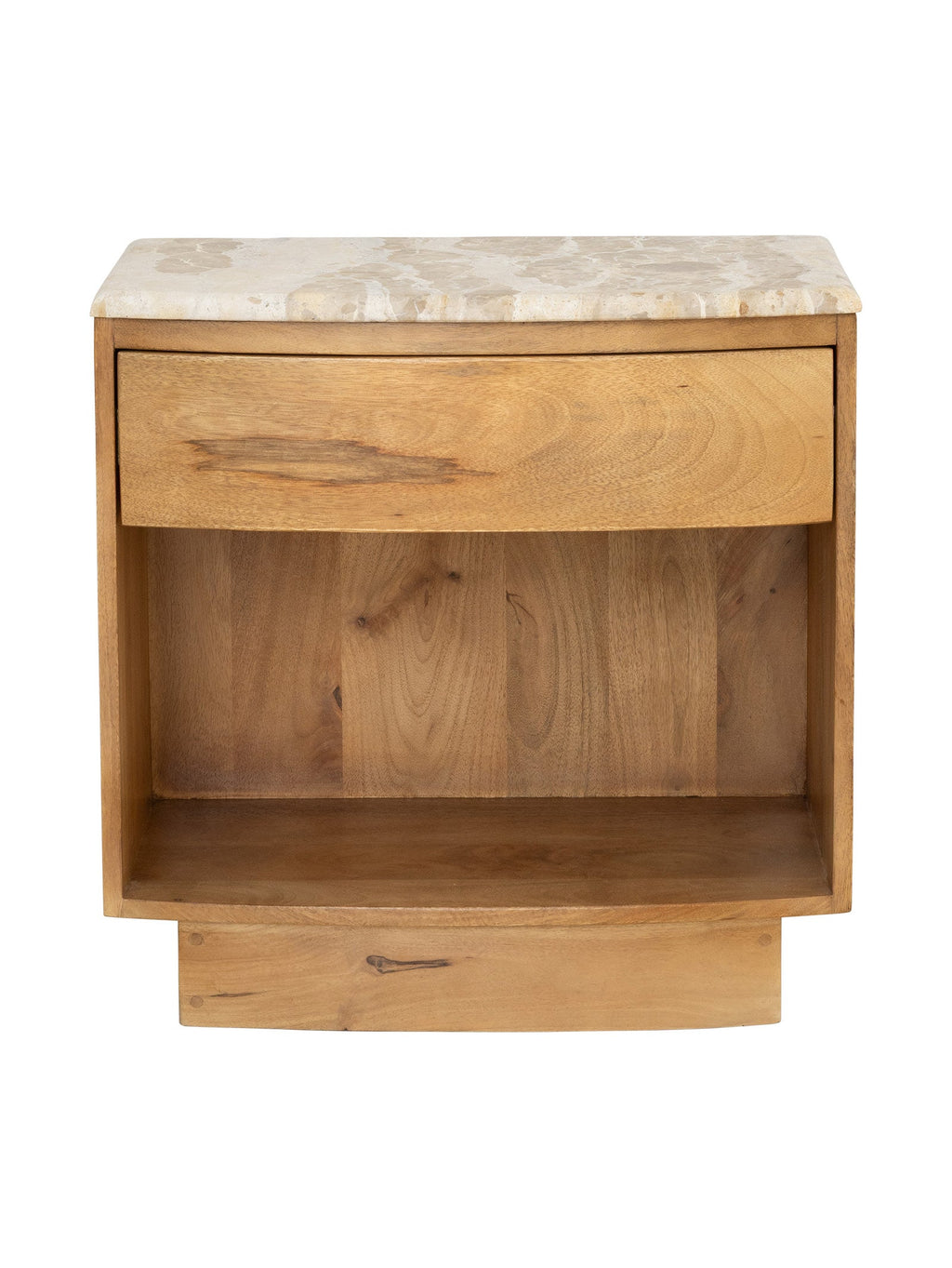 Table de chevet moderne en marbre pour chambre à coucher