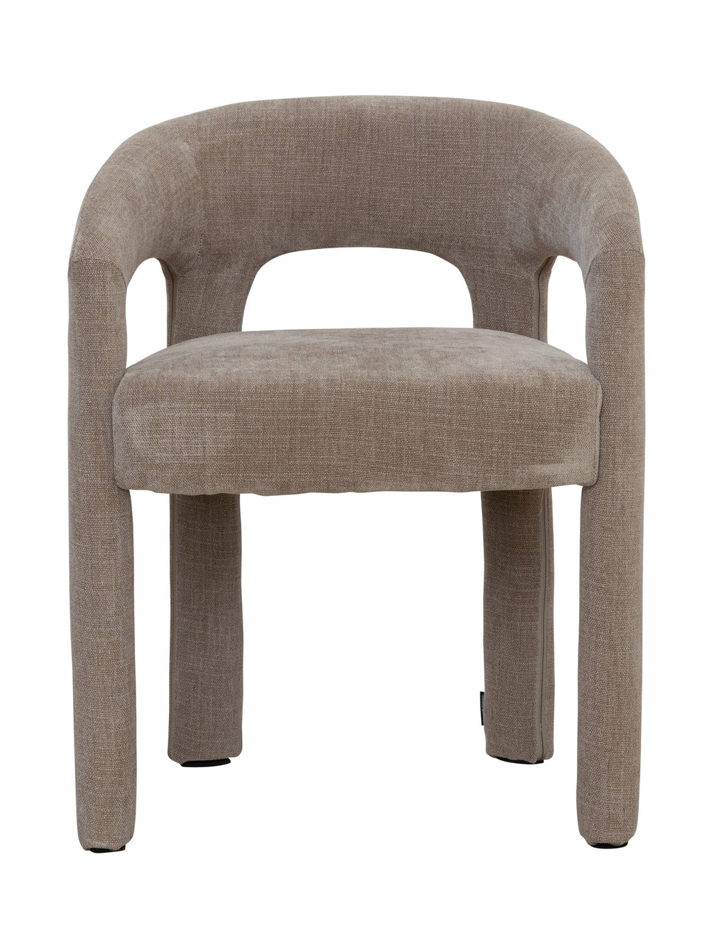 Chaise de salle à manger en tissu moderne