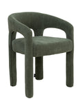 Chaise de salle à manger en tissu moderne