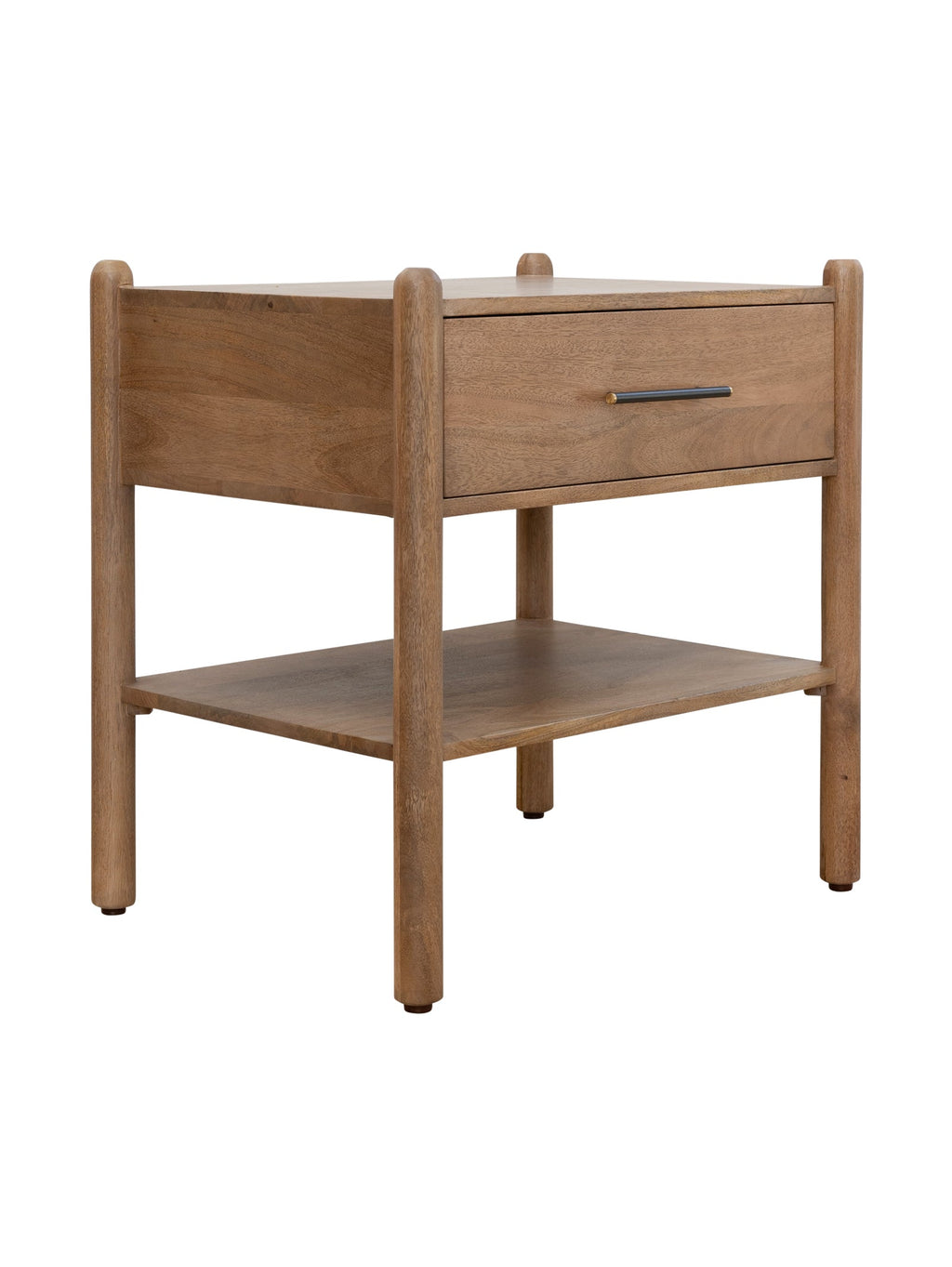 Table de chevet en bois pour chambre à coucher