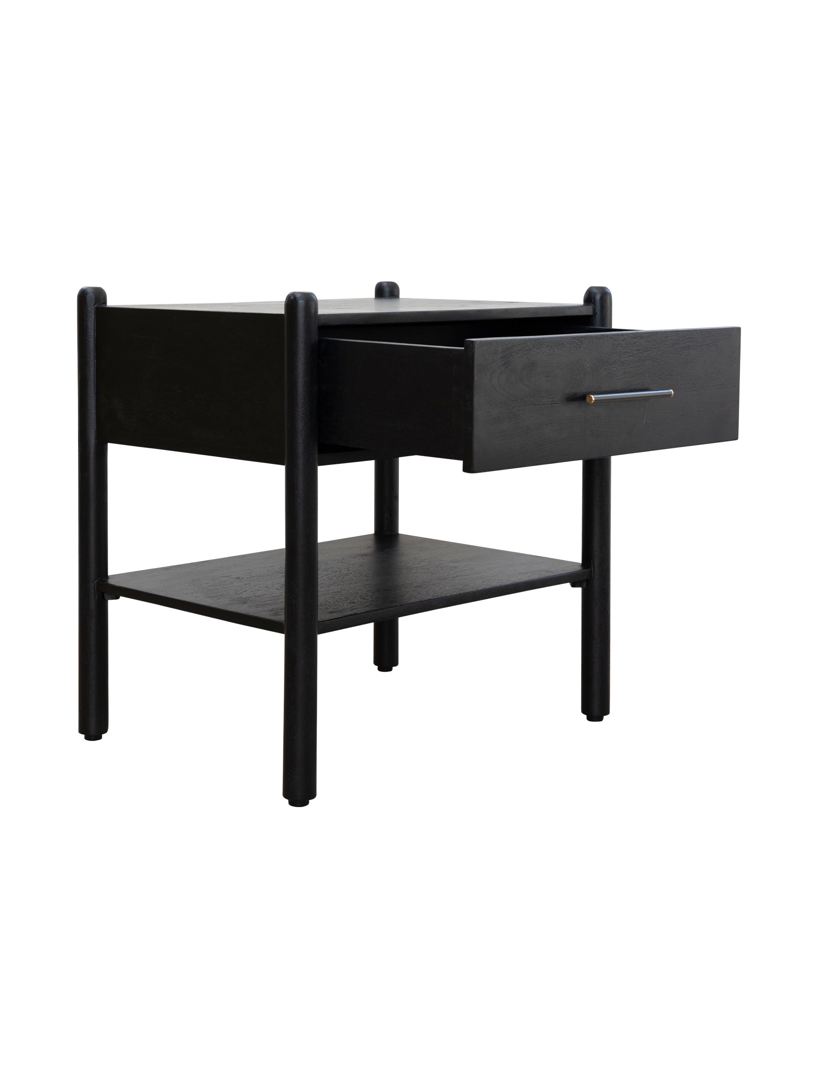 Table de chevet en bois pour chambre à coucher