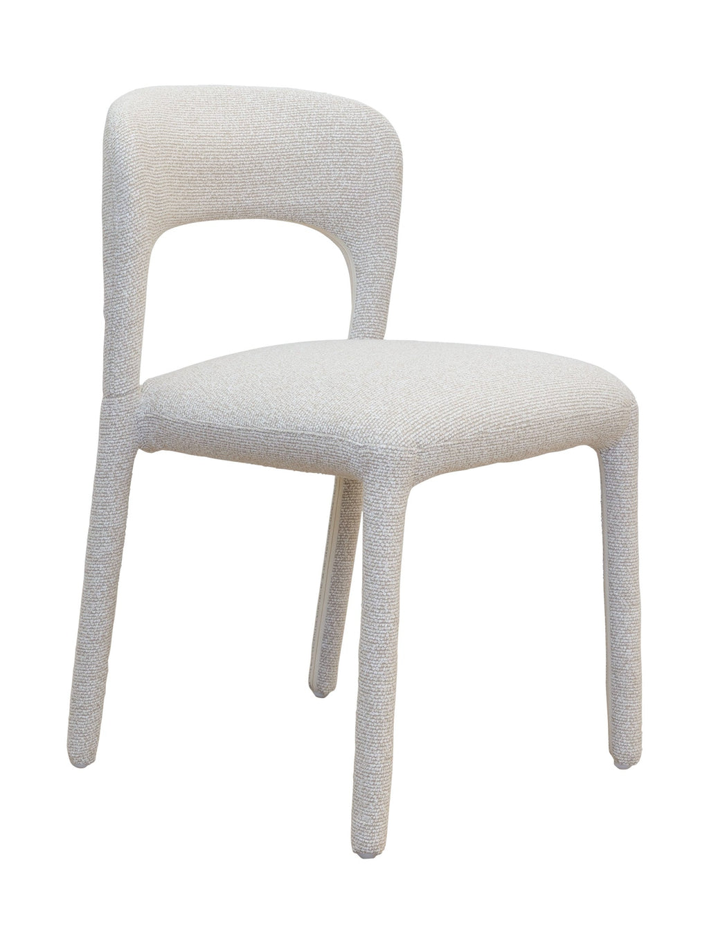 Chaise de salle à manger en tissu moderne