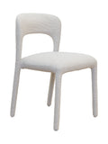 Chaise de salle à manger en tissu moderne
