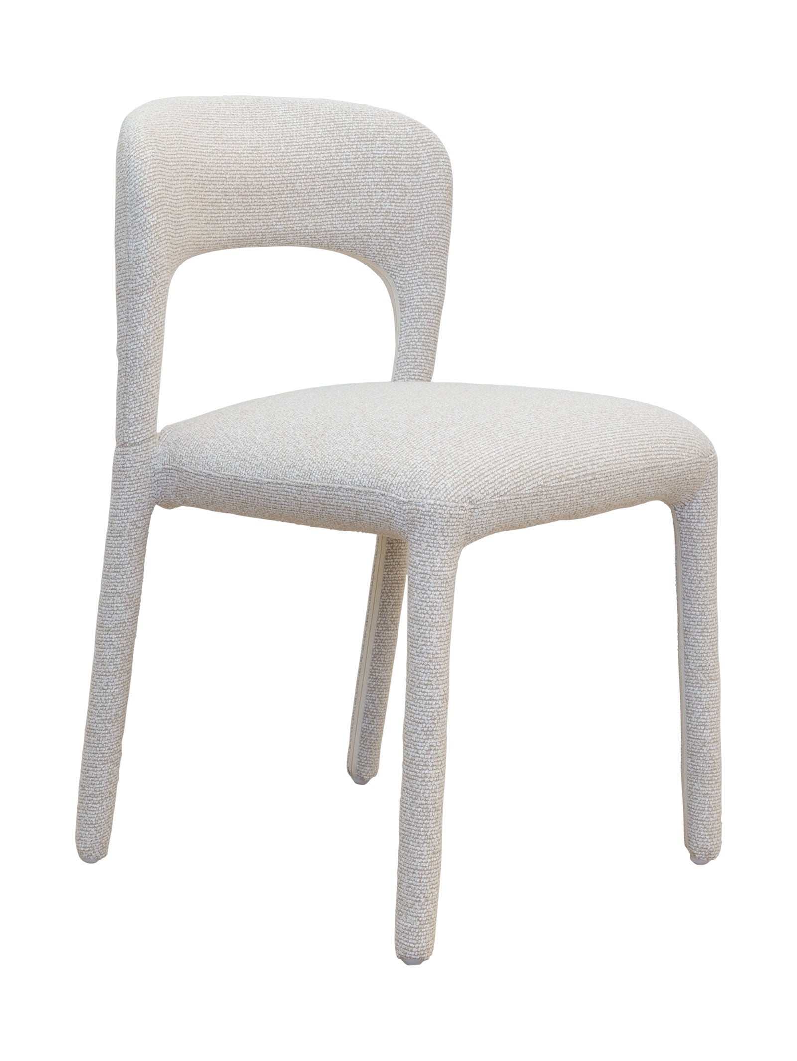 Chaise de salle à manger en tissu moderne