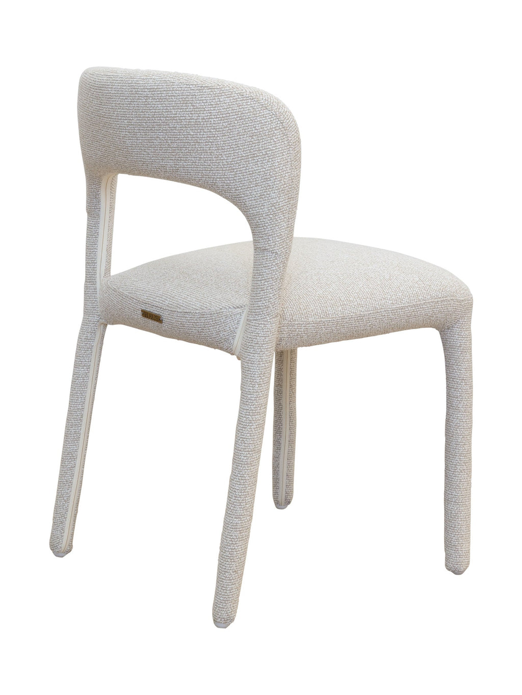 Chaise de salle à manger en tissu moderne