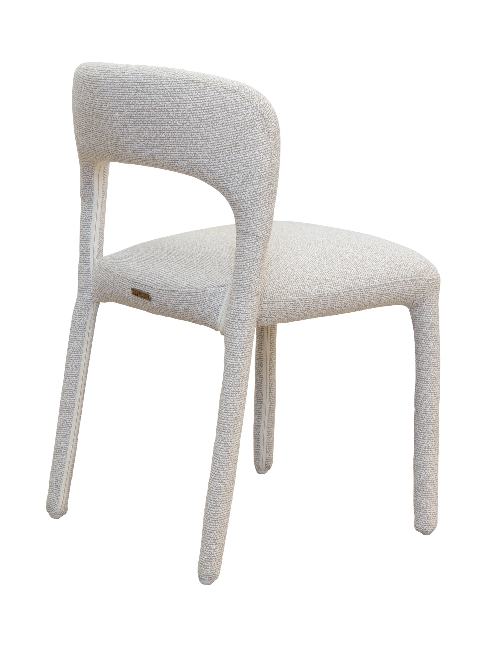 Chaise de salle à manger en tissu moderne