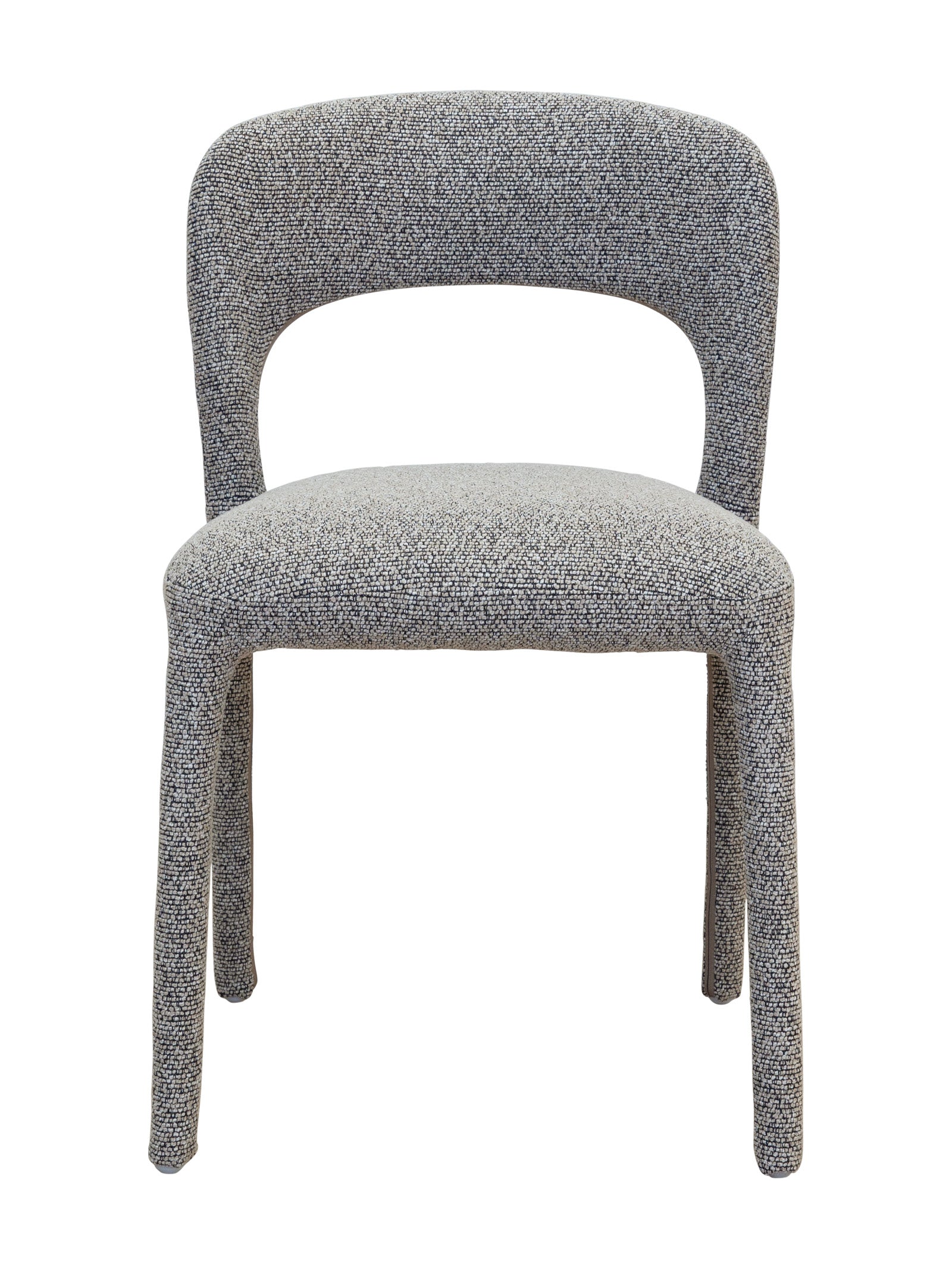 Chaise de salle à manger moderne en tissu pour salle à manger