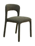 Chaise de salle à manger moderne en tissu pour salle à manger