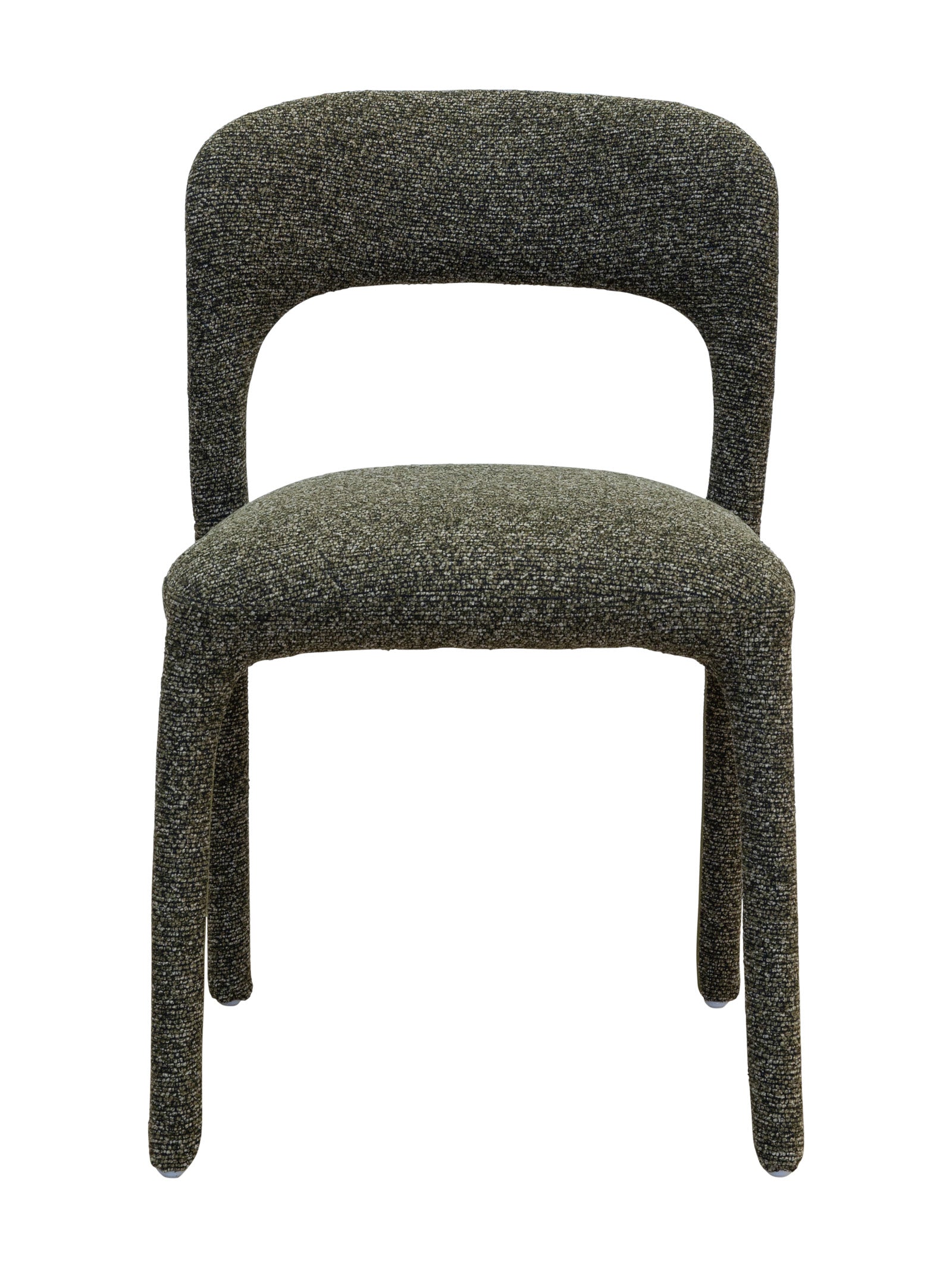 Chaise de salle à manger en tissu moderne