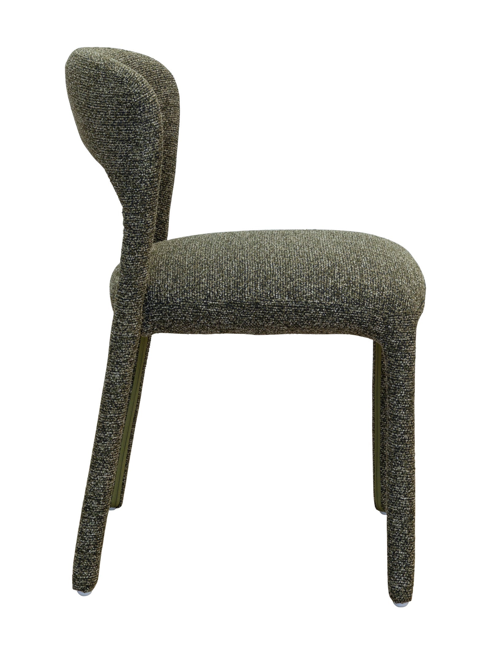 Chaise de salle à manger moderne en tissu pour salle à manger