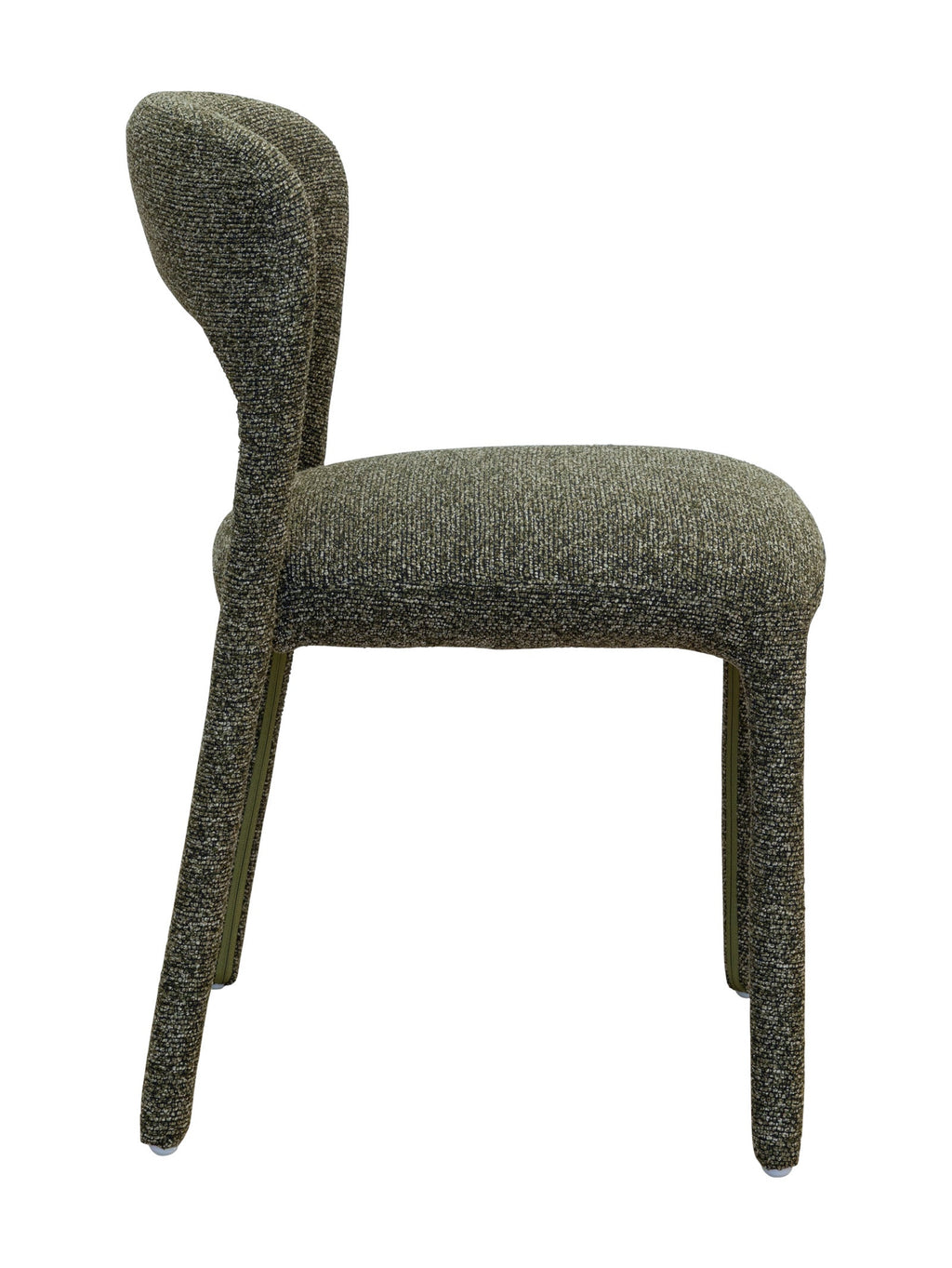 Chaise de salle à manger en tissu moderne