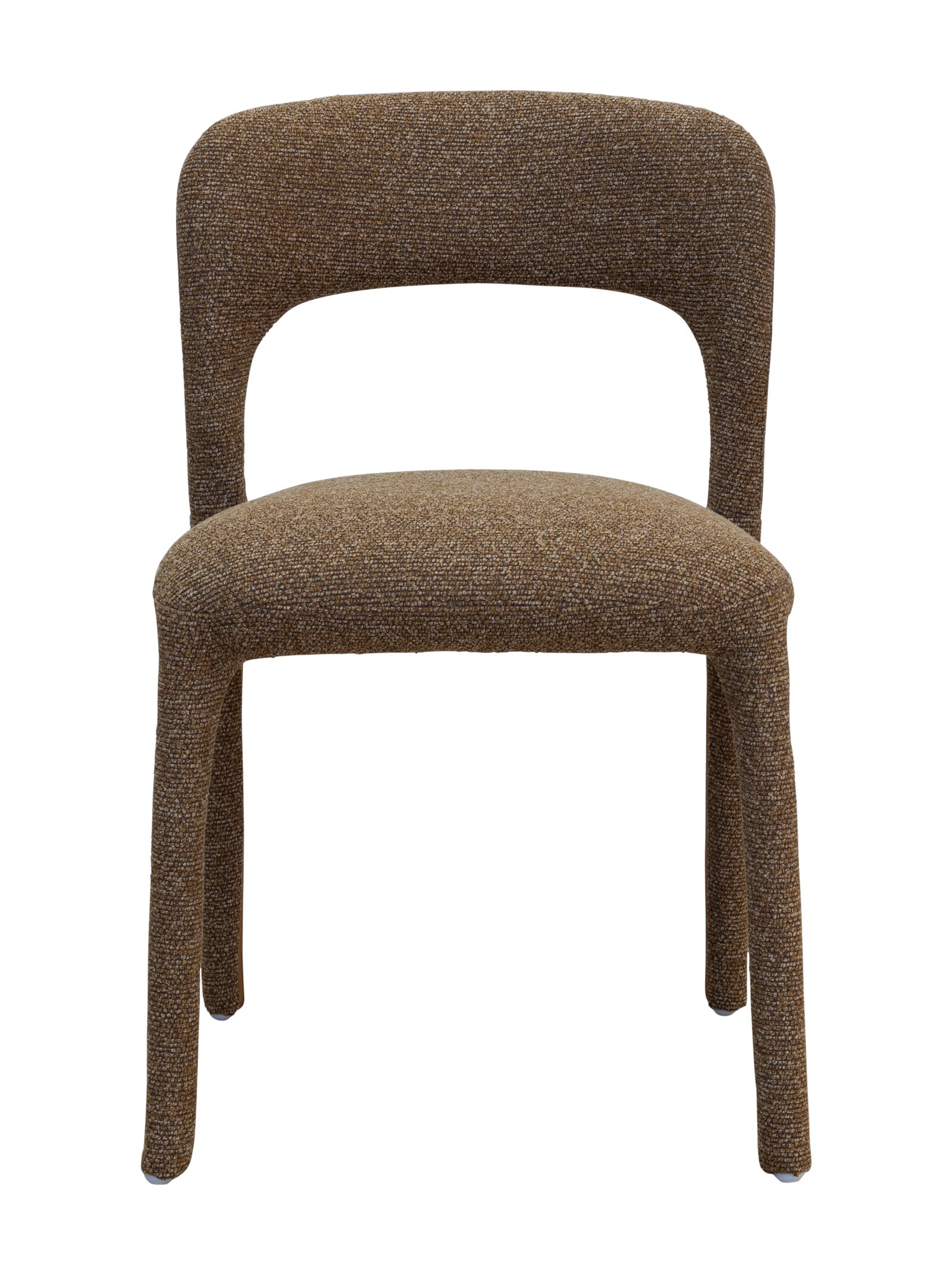 Chaise de salle à manger moderne en tissu pour salle à manger