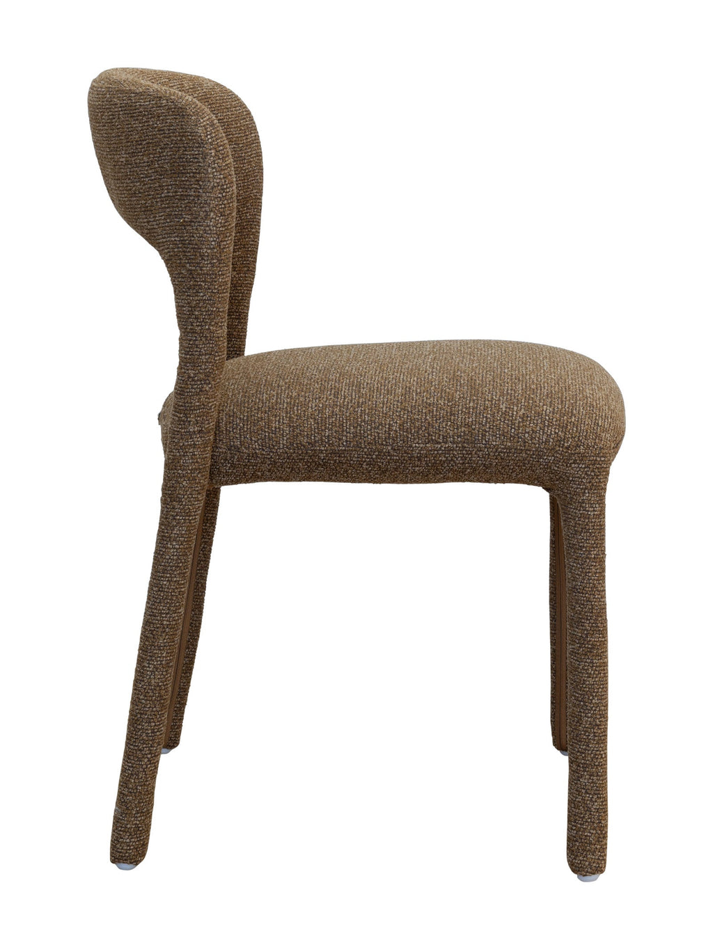 Chaise de salle à manger en tissu moderne