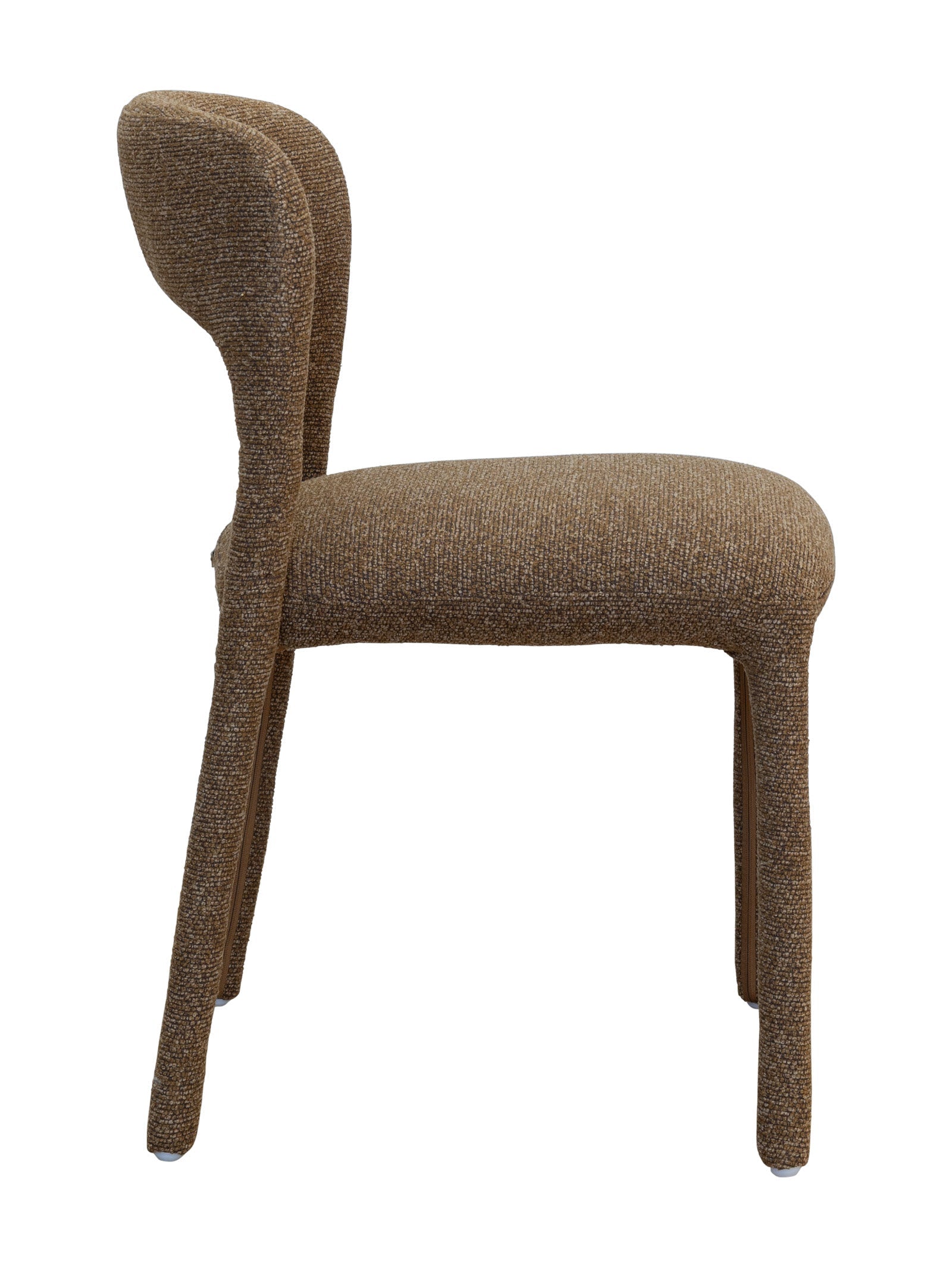 Chaise de salle à manger moderne en tissu
