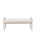Banc en chêne du milieu du siècle