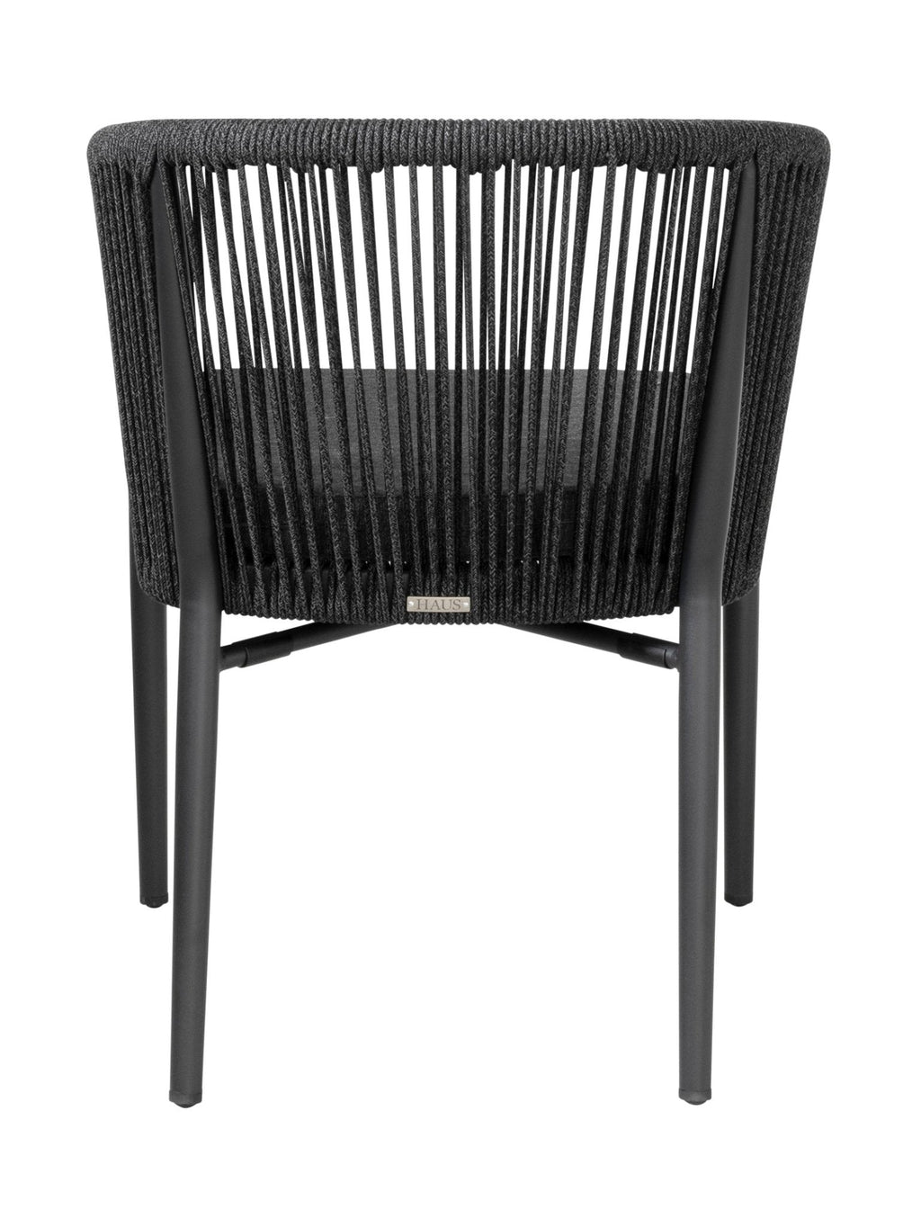 Chaise de salle à manger en aluminium pour terrasse