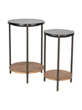 Table d'appoint en marbre pour le salon